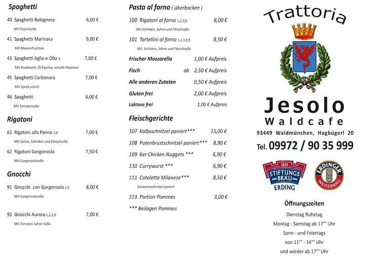 Trattoria Jesolo Waldcafe